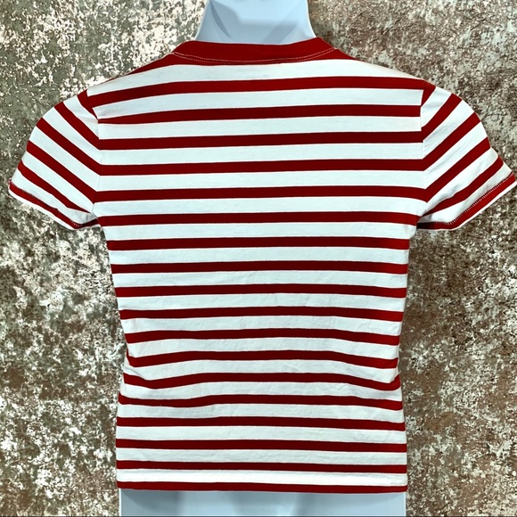 Madewell Easy Crop Striped Tee - Picture 7 of 8